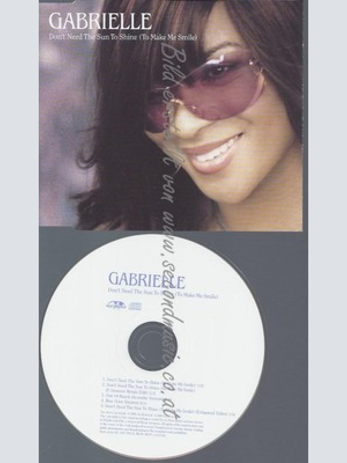 CD--GABRIELLE--DON'T NEED THE SUN TO SHINE