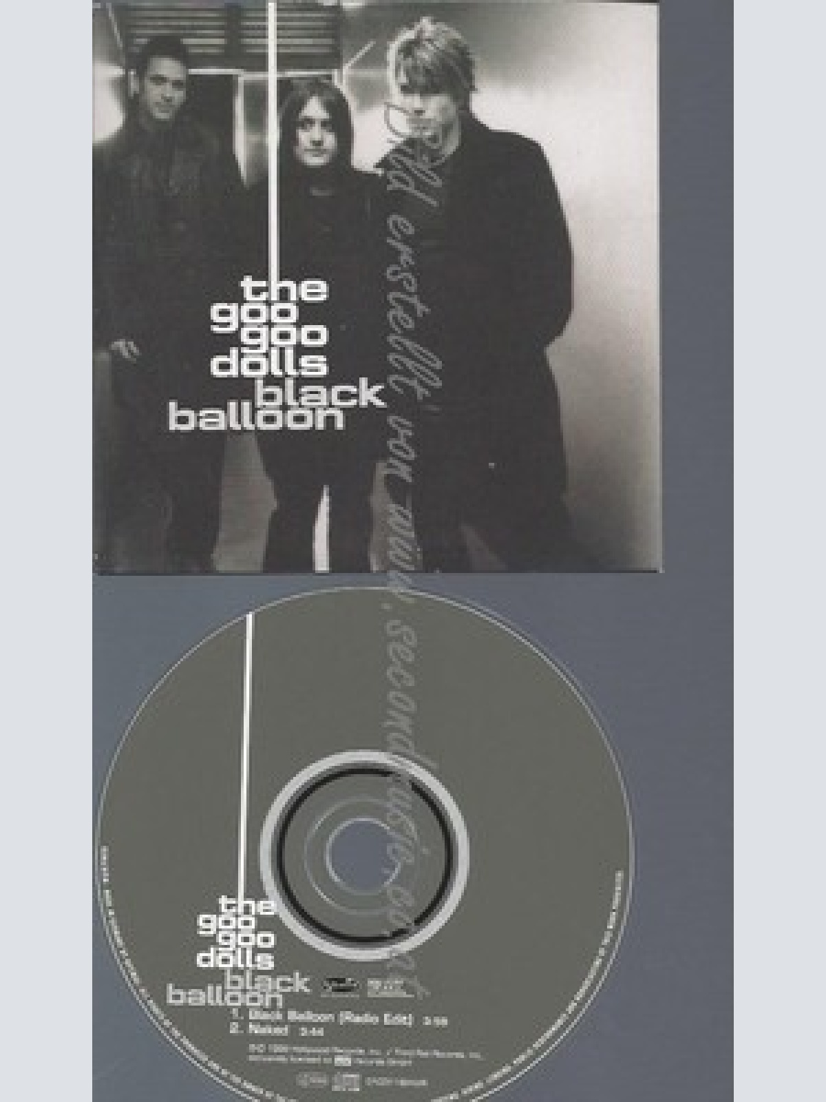 CD--GOO GOO DOLLS--BLACK BALLOONIMPORT