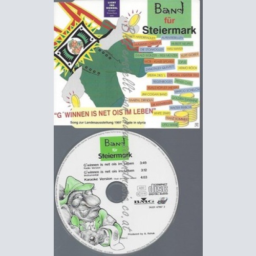 CD--BAND FUER STEIERMARK--G'WINNEN IS NET OIS IM LEBEN