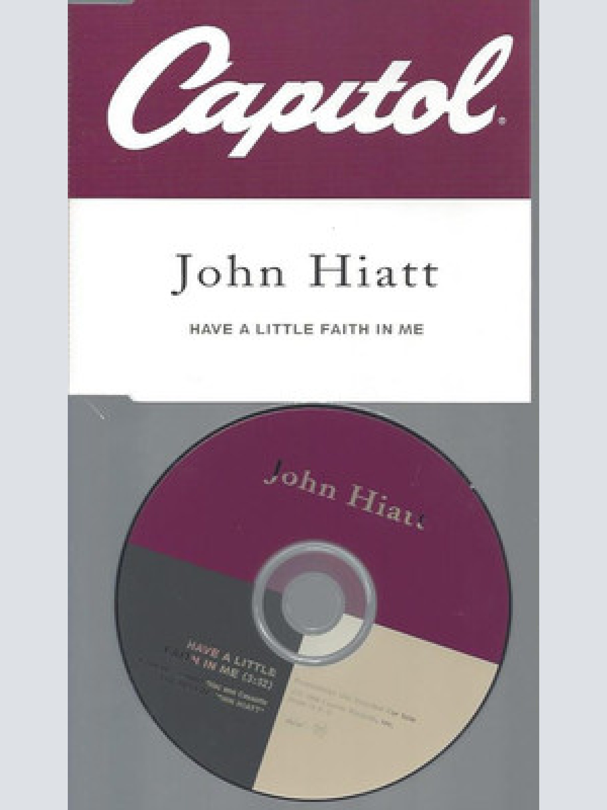 CD--PROMO--JOHN HIATT--HAVE A LITTLE FAITH IN ME