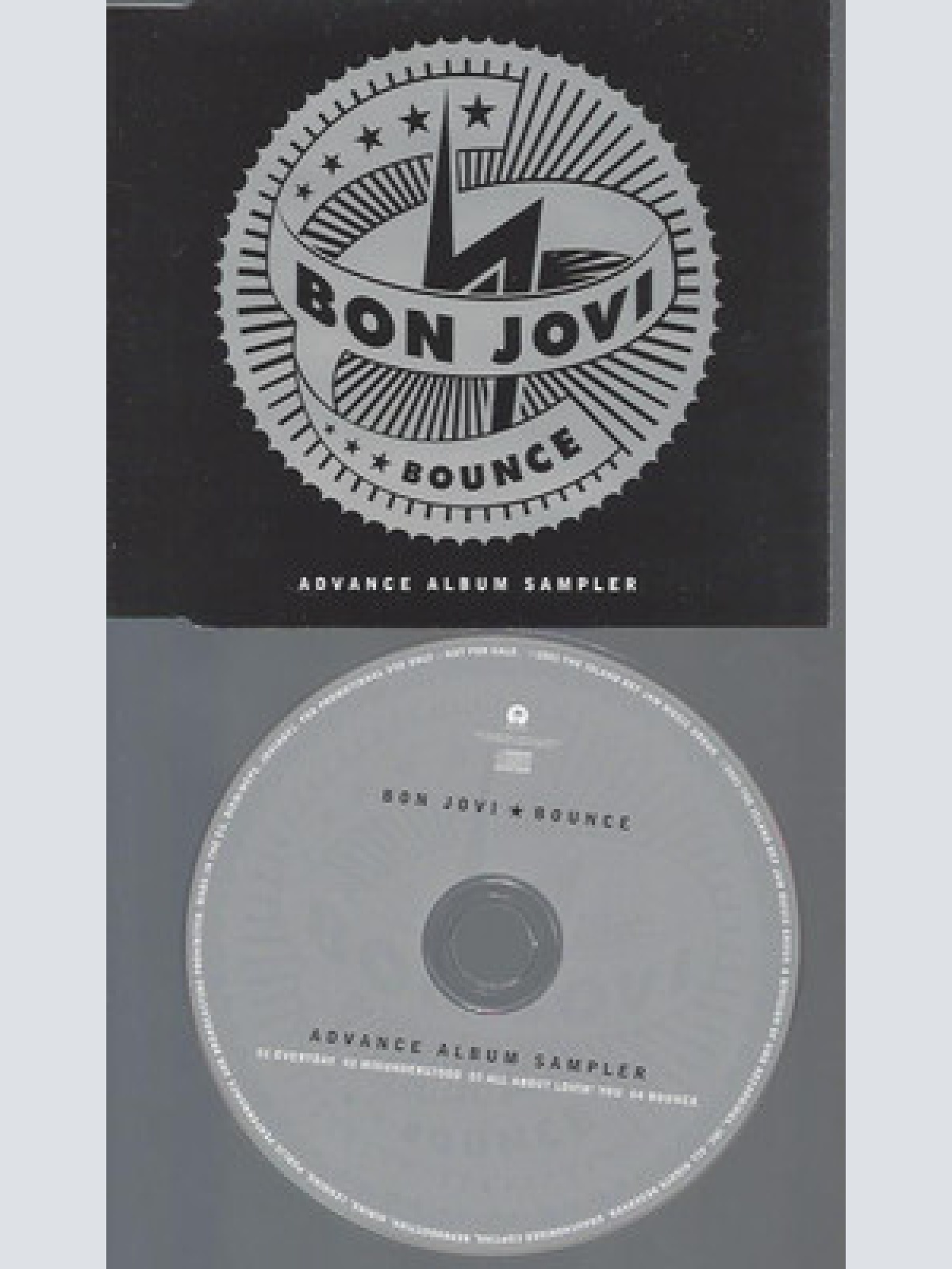 CD--PROMO--BON JOVI--BOUNCE--ADVANCE ALBUM SAMPLER--PROMO
