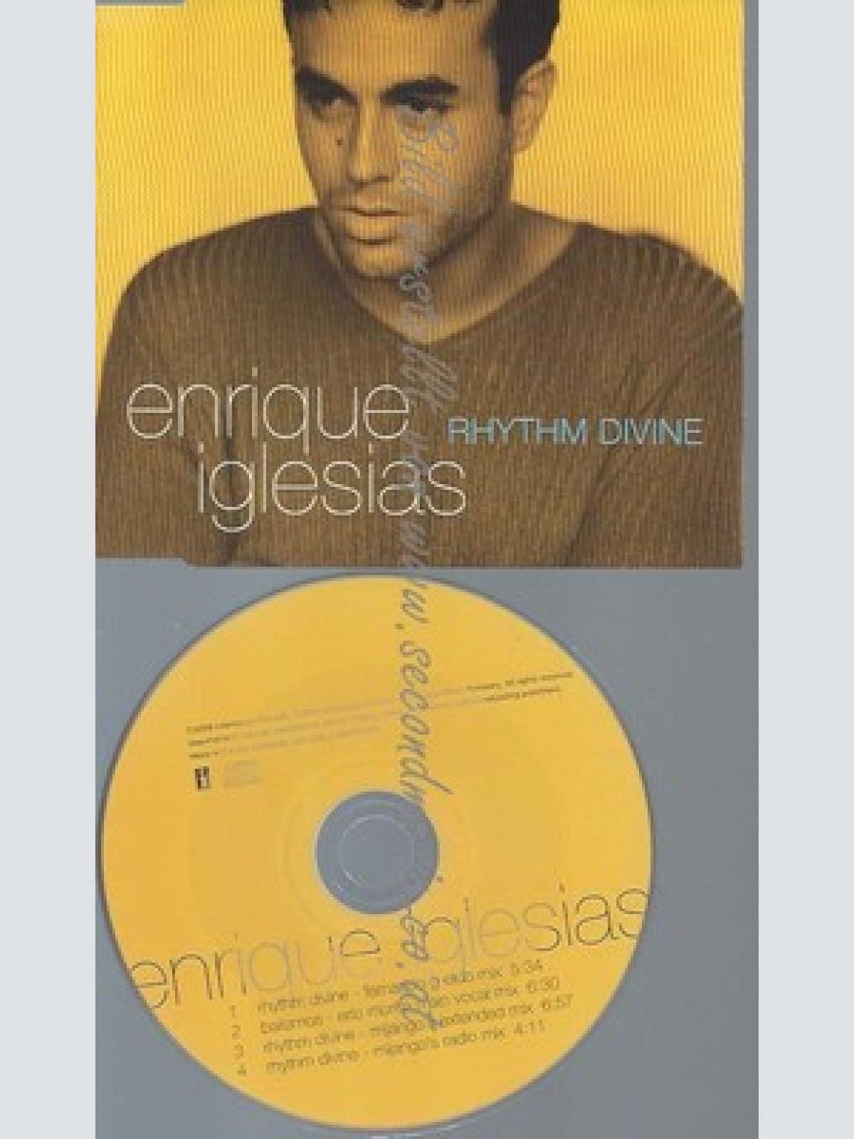 CD--ENRIQUE IGLESIAS--RHYTHM DIVINE