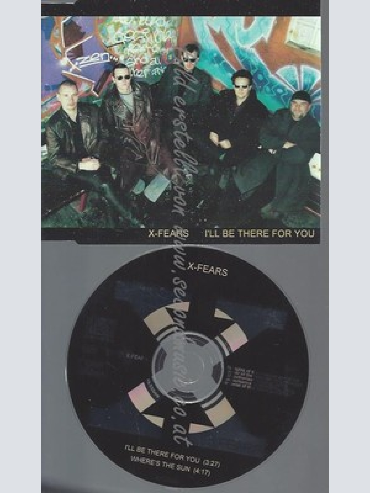 CD--X-FEARS--I'LL BE THERE FOR YOUSINGLE