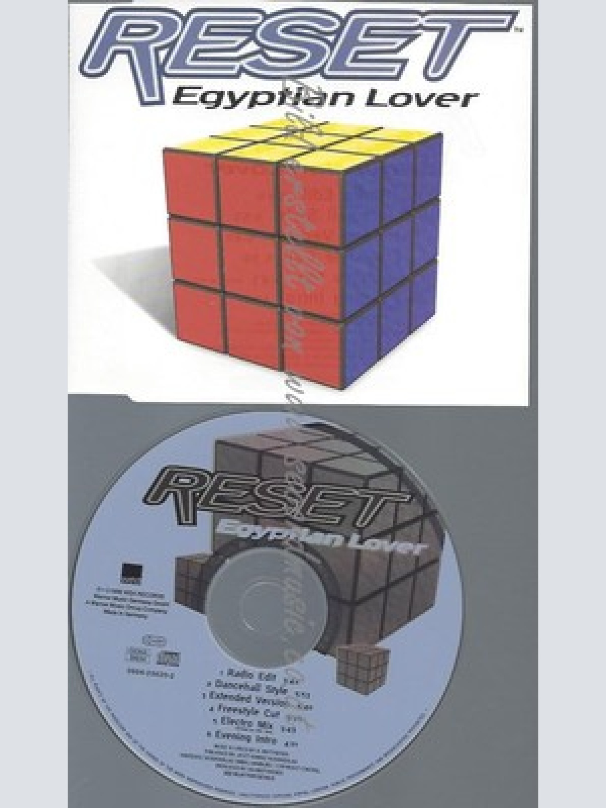 CD--RESET--EGYPTIAN LOVER