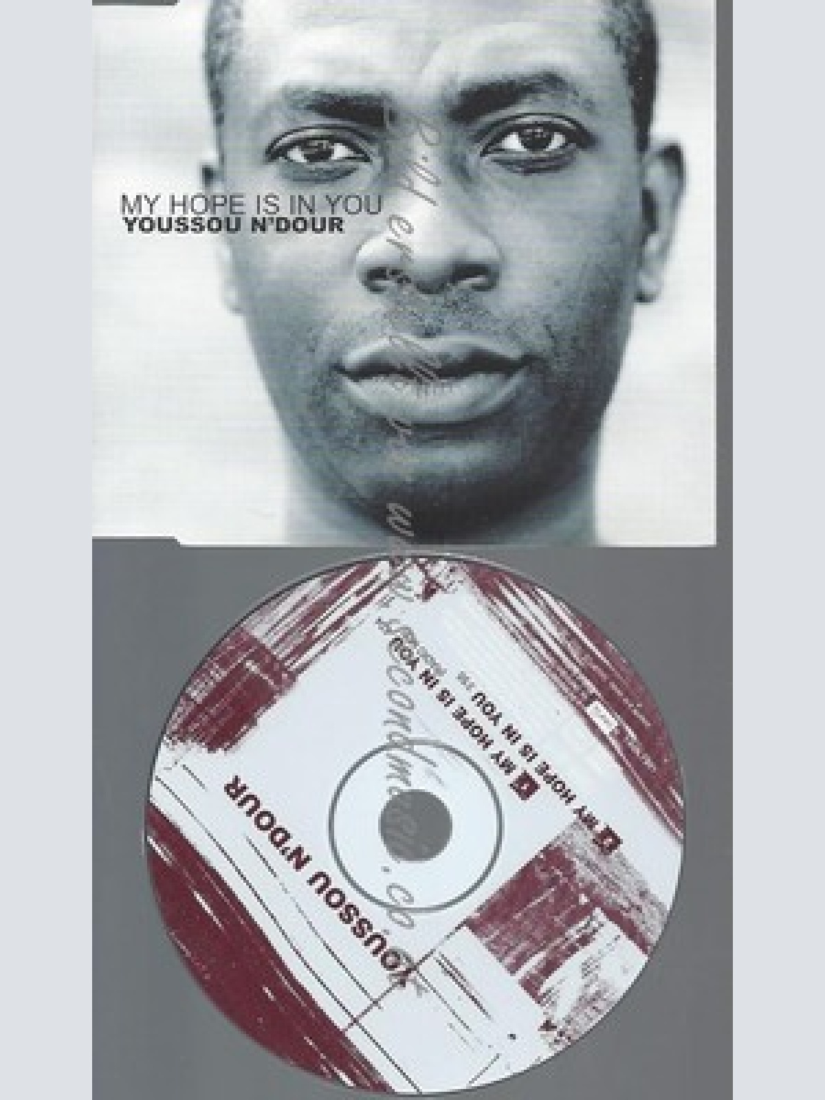 CD--YOUSSOU N' DOUR--MY HOPE IS IN YOU - "PROMO 2 TRACKS"SINGLE
