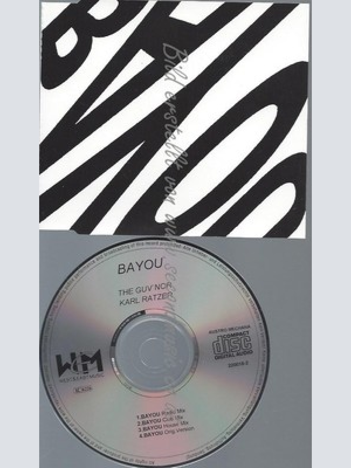 CD--THE GUV` NOR UND KARL RATZER--BAYOU [MAXI CD-SINGLE