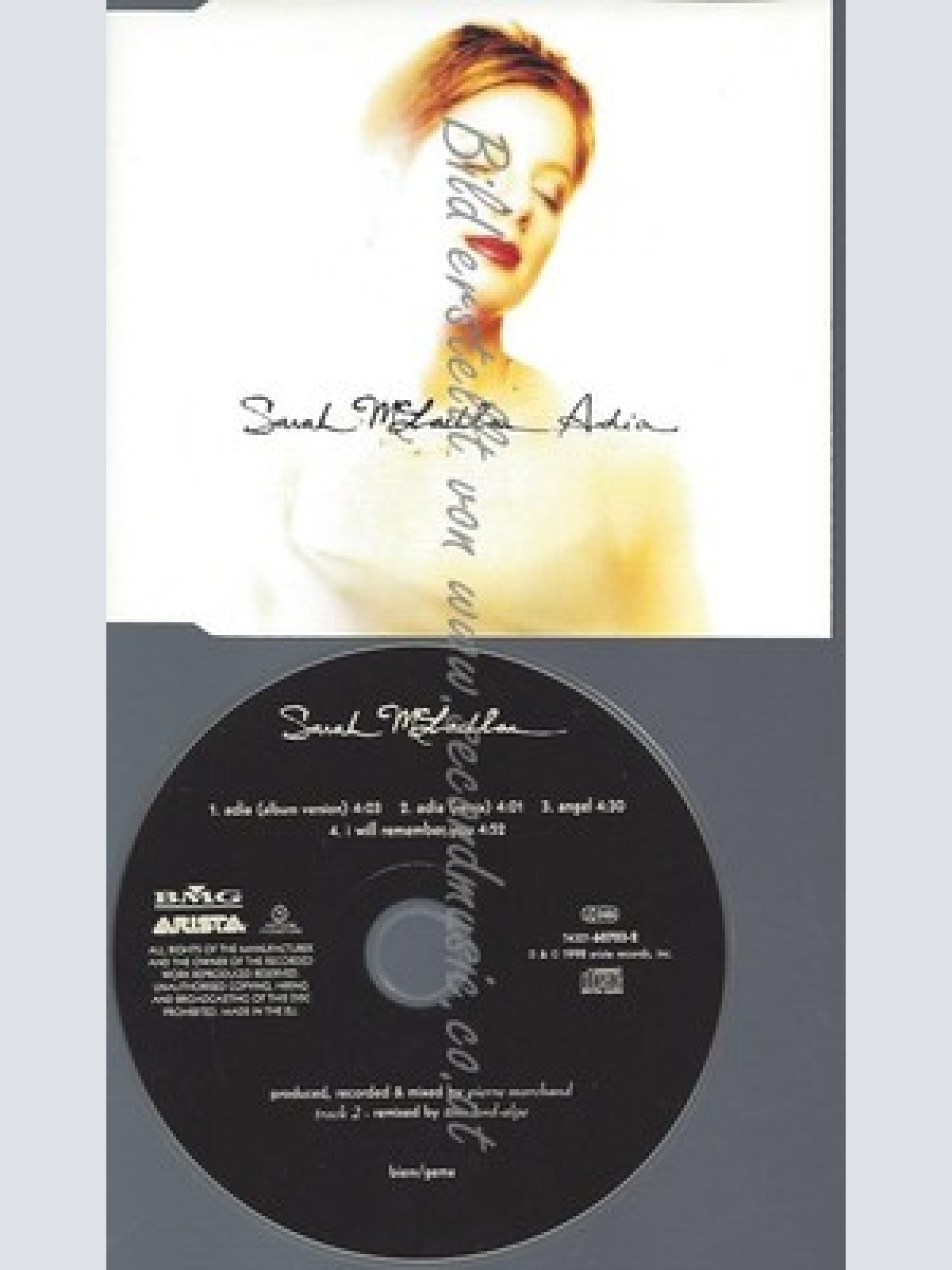 CD--SARAH MCLACHLAN--ADIA