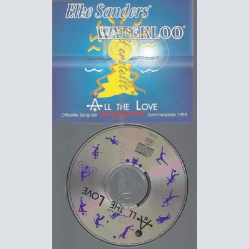 CD--WATERLOO & ELKE SANDERS--ALL THE LOVE