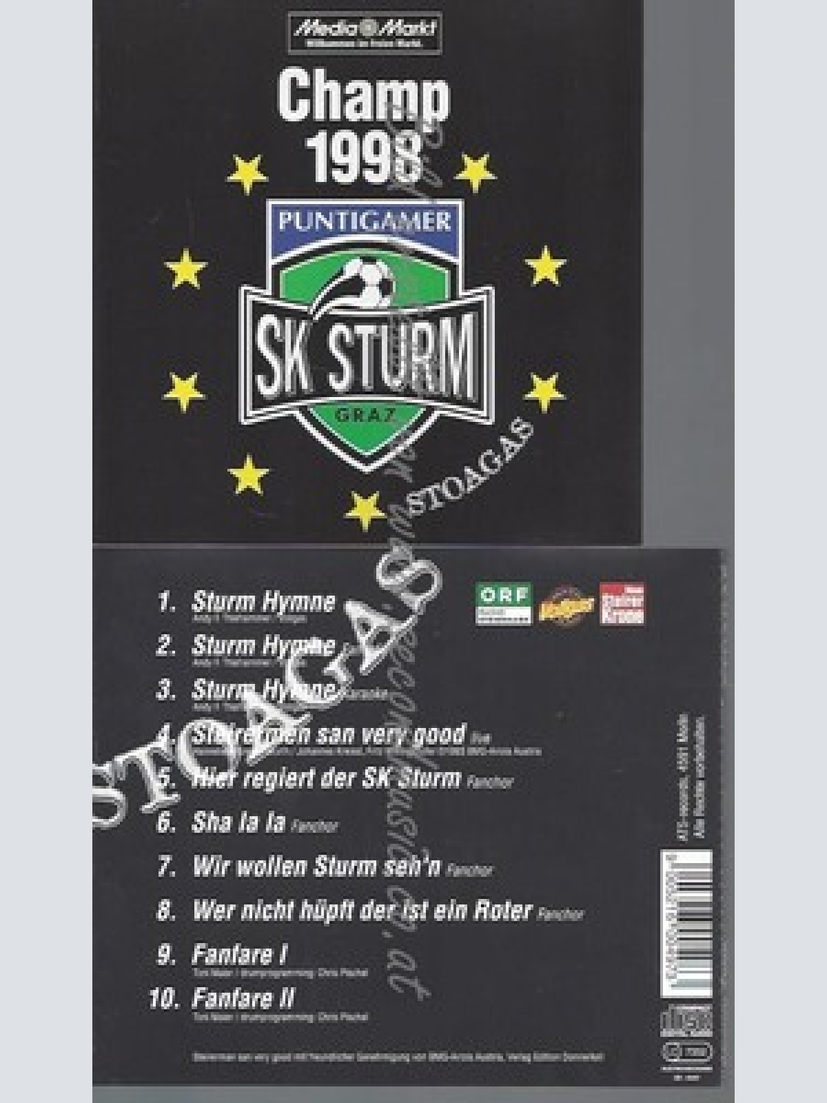 CD--VARIOUS--SK STURM CHAMP 1998