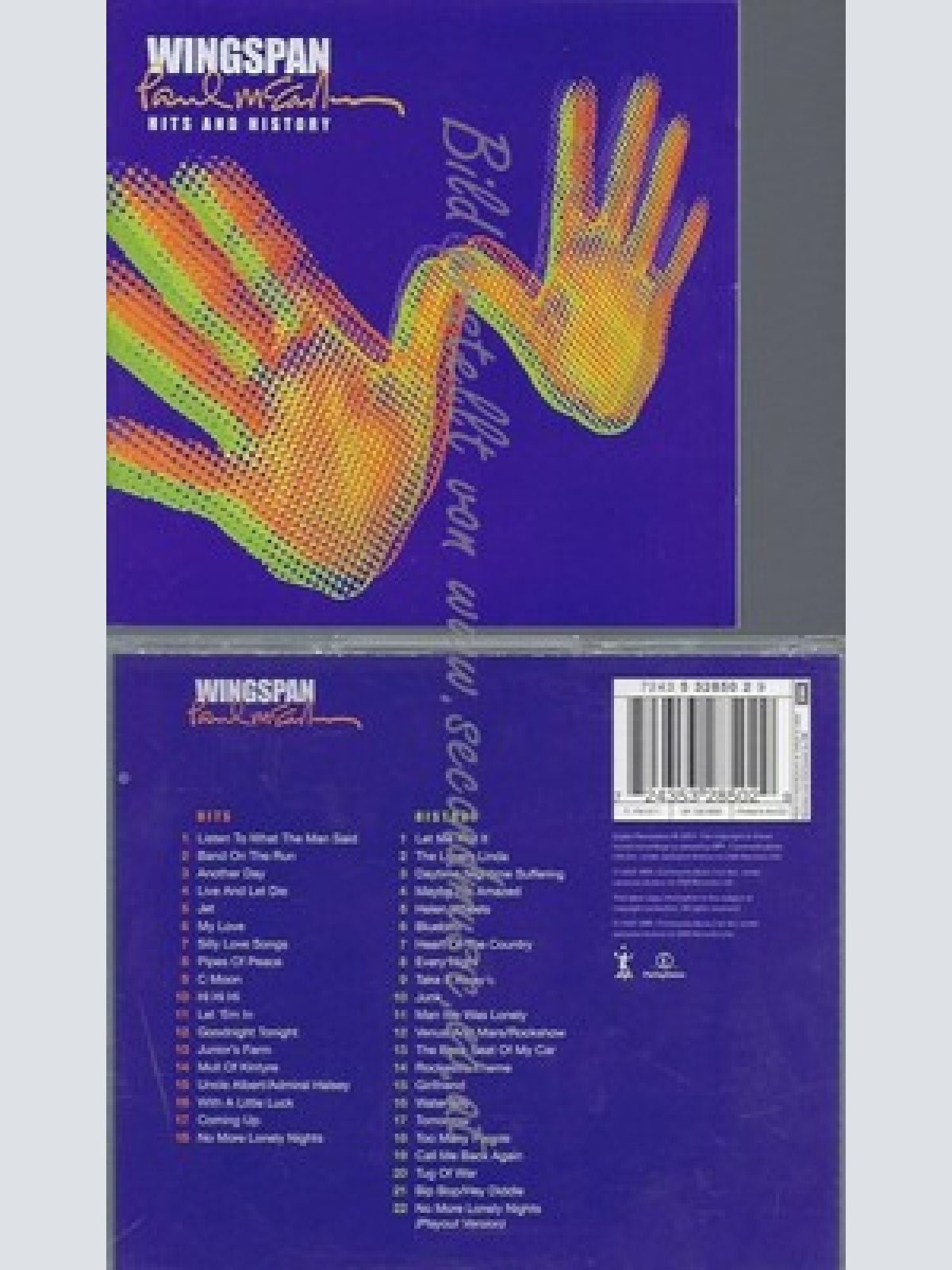 CD--PAUL MCCARTNEY UND THE WINGS--WINGSPAN -HITS & HISTORY-