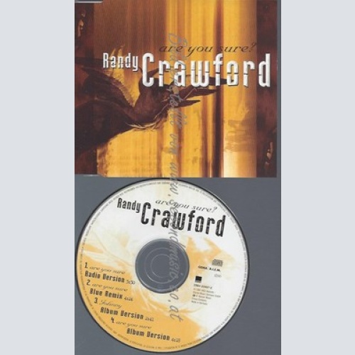 CD--RANDY CRAWFORD--ARE YOU SURE