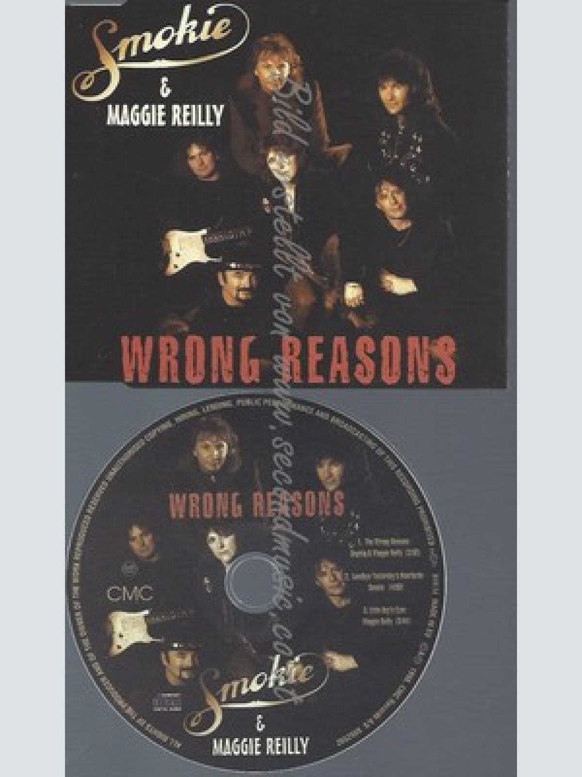 CD--SMOKIE & REILLY,MAGGIE--THE WRONG REASONS
