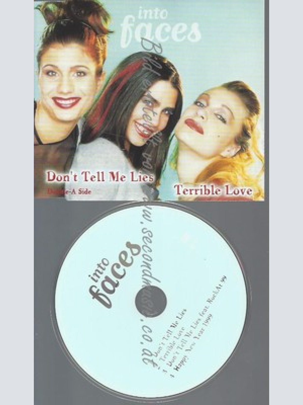 CD--INTO FACES--DON'T TELL ME LIES