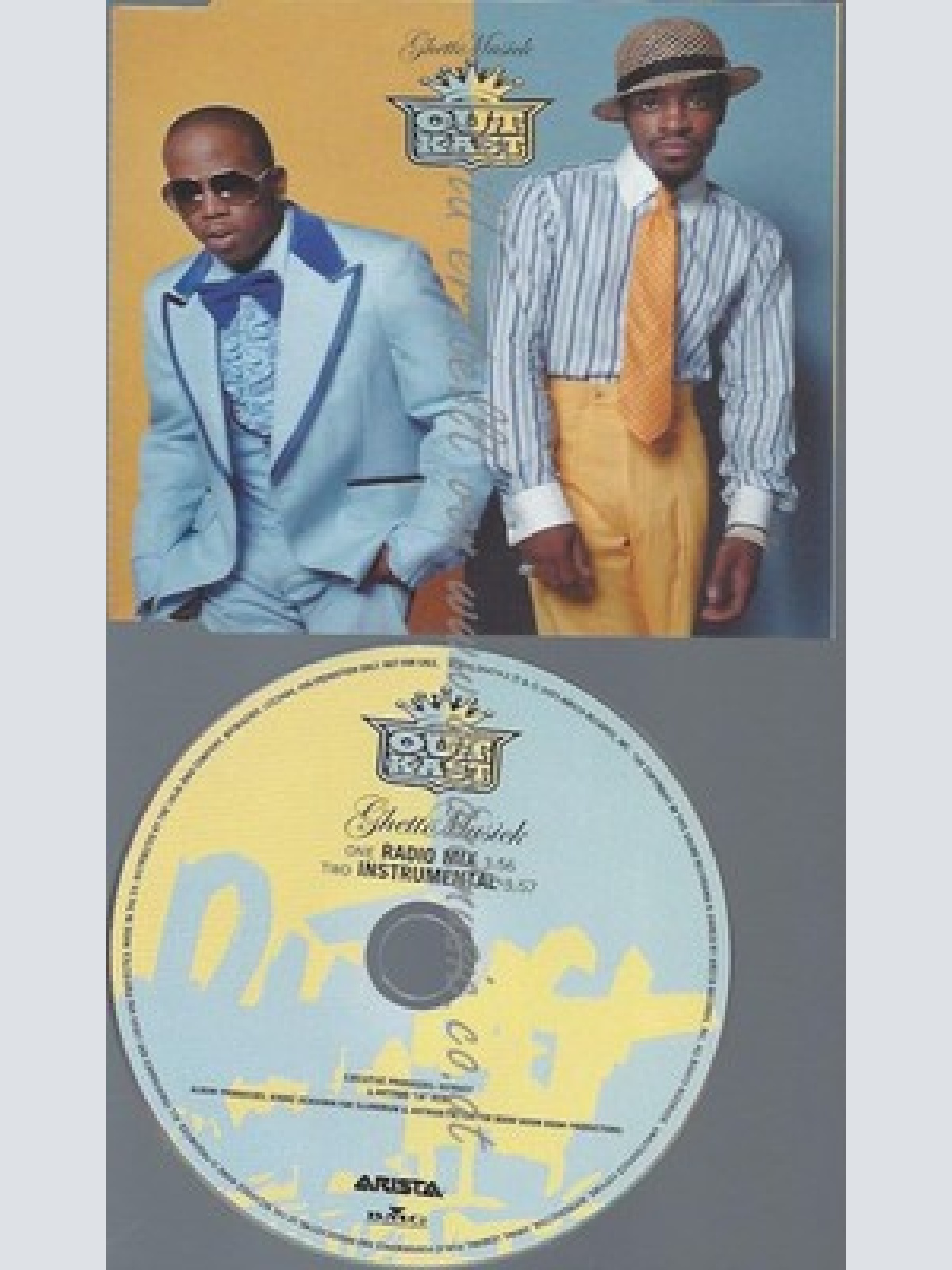 CD--OUTKAST--GHETTO MUSICK - CD SINGLEIMPORT