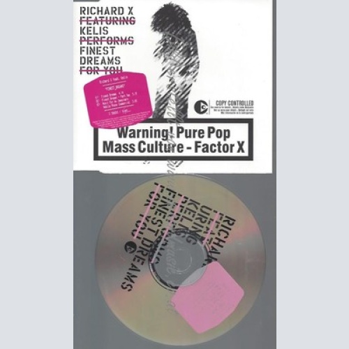 CD--RICHARD X FEAT.KELIS--FINEST DREAMS