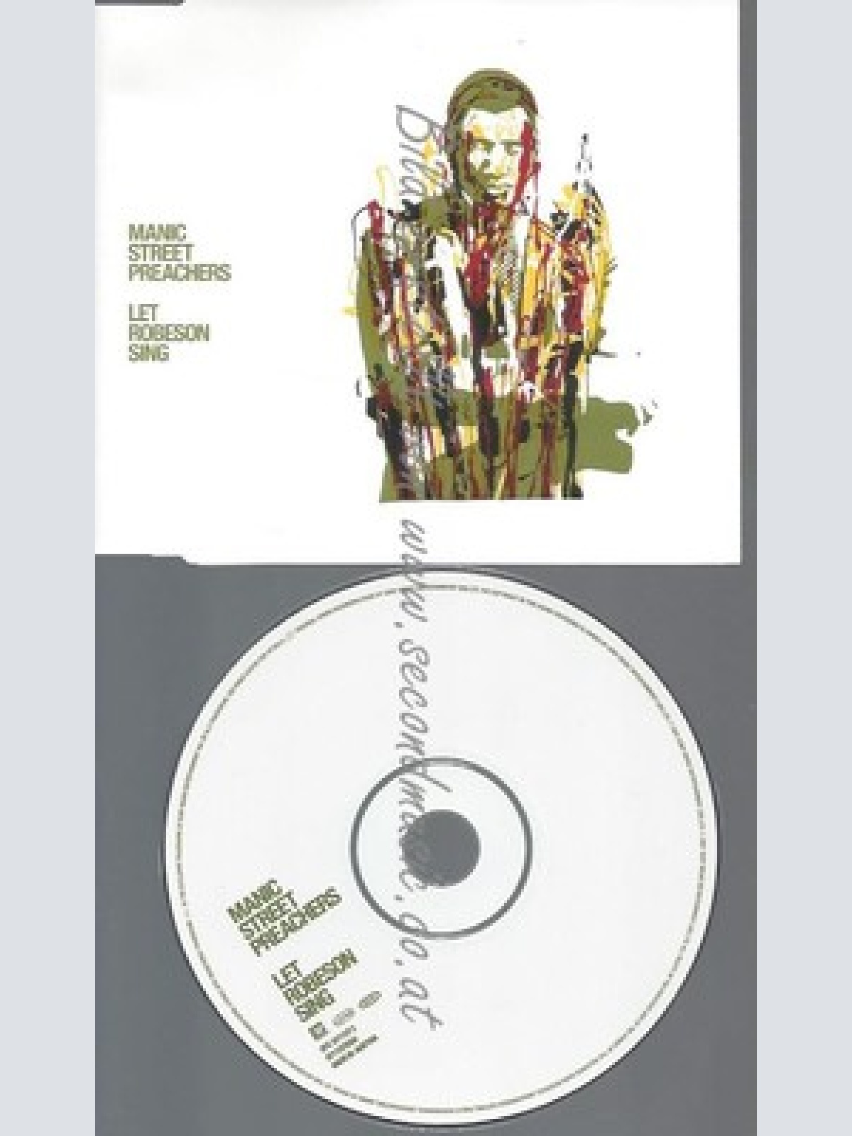 CD--MANIC STREET PREACHERS--LET ROBESON SING