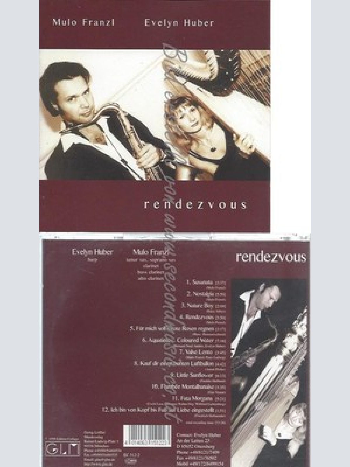 CD--MULO FRANZL/EVELYN HUBER--RENDEZVOUS