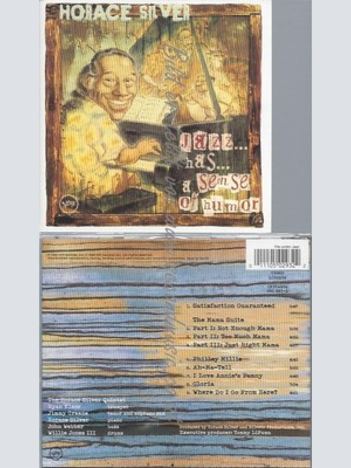 CD--HORACE SILVER--JAZZ HAS A SENSE OF HUMOR