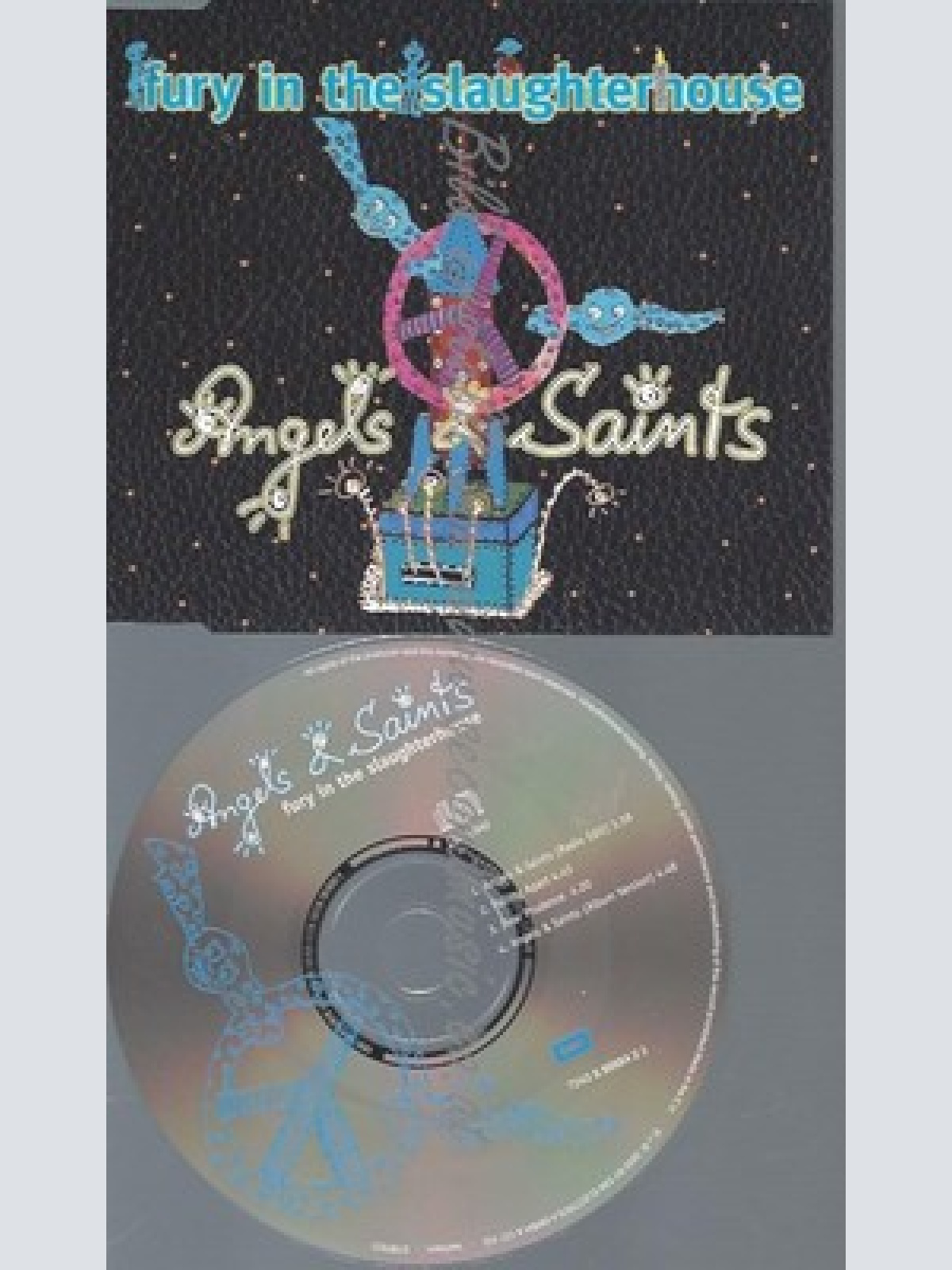 CD--FURY IN THE SLAUGHTERHOUSE--ANGELS & SAINTS | SINGLE