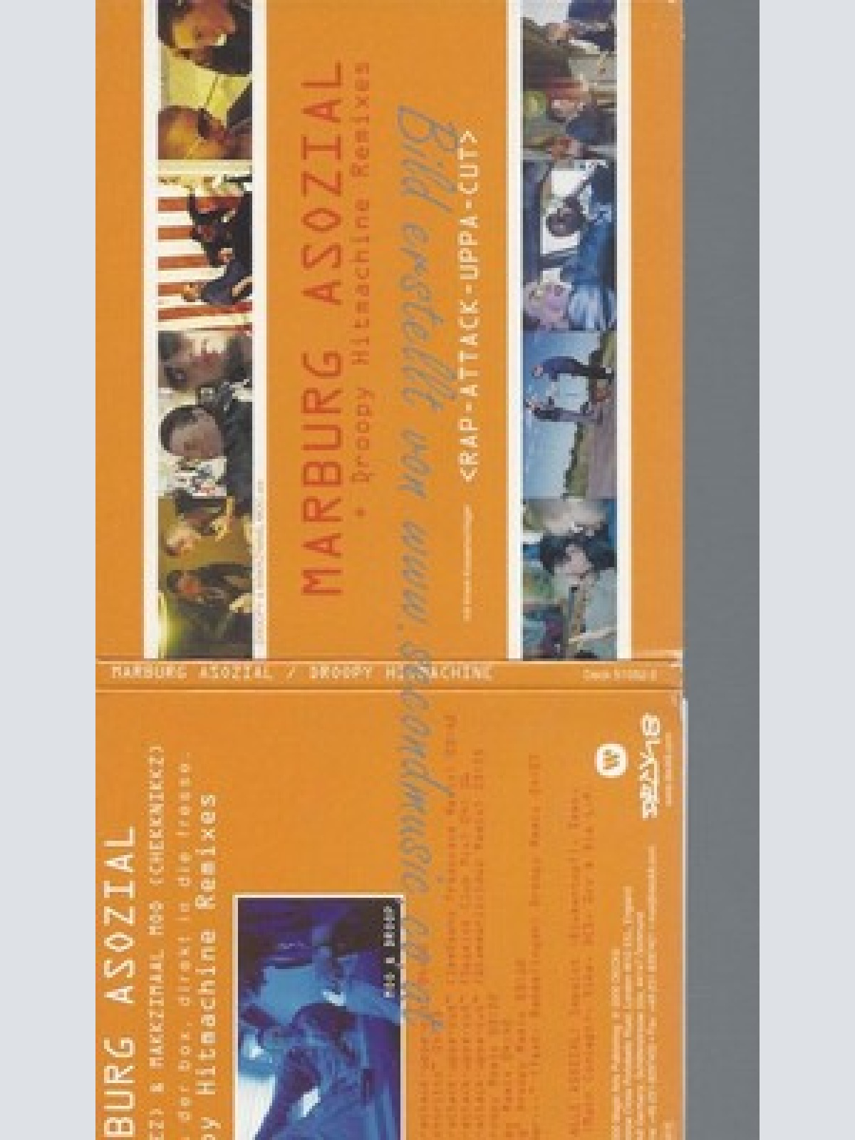 CD--MARBURG ASOZIAL--RAP-ATTACK-UPPER-CUT