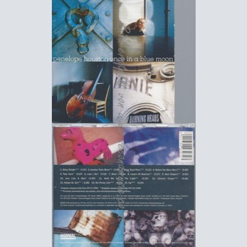 CD--PENELOPE HOUSTON--ONCE IN A BLUE MOON