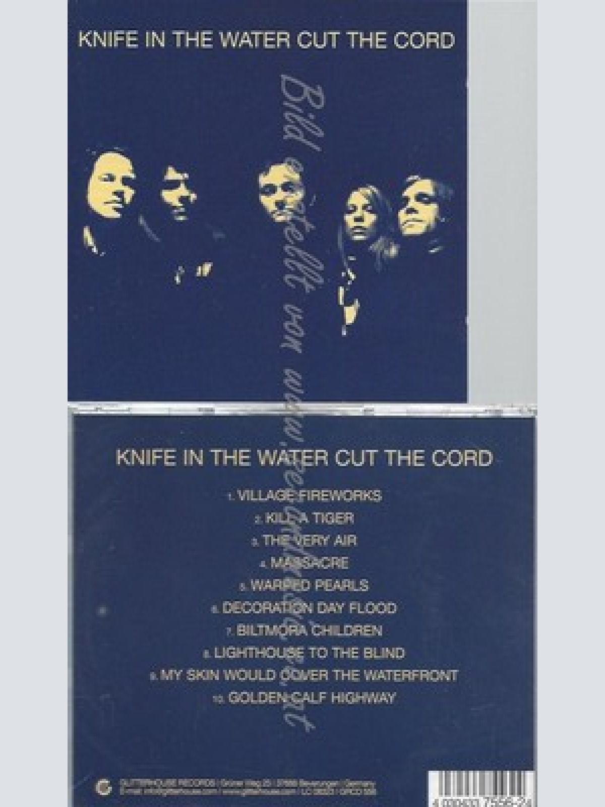CD--KNIFE IN THE WATER--CUT THE CORD