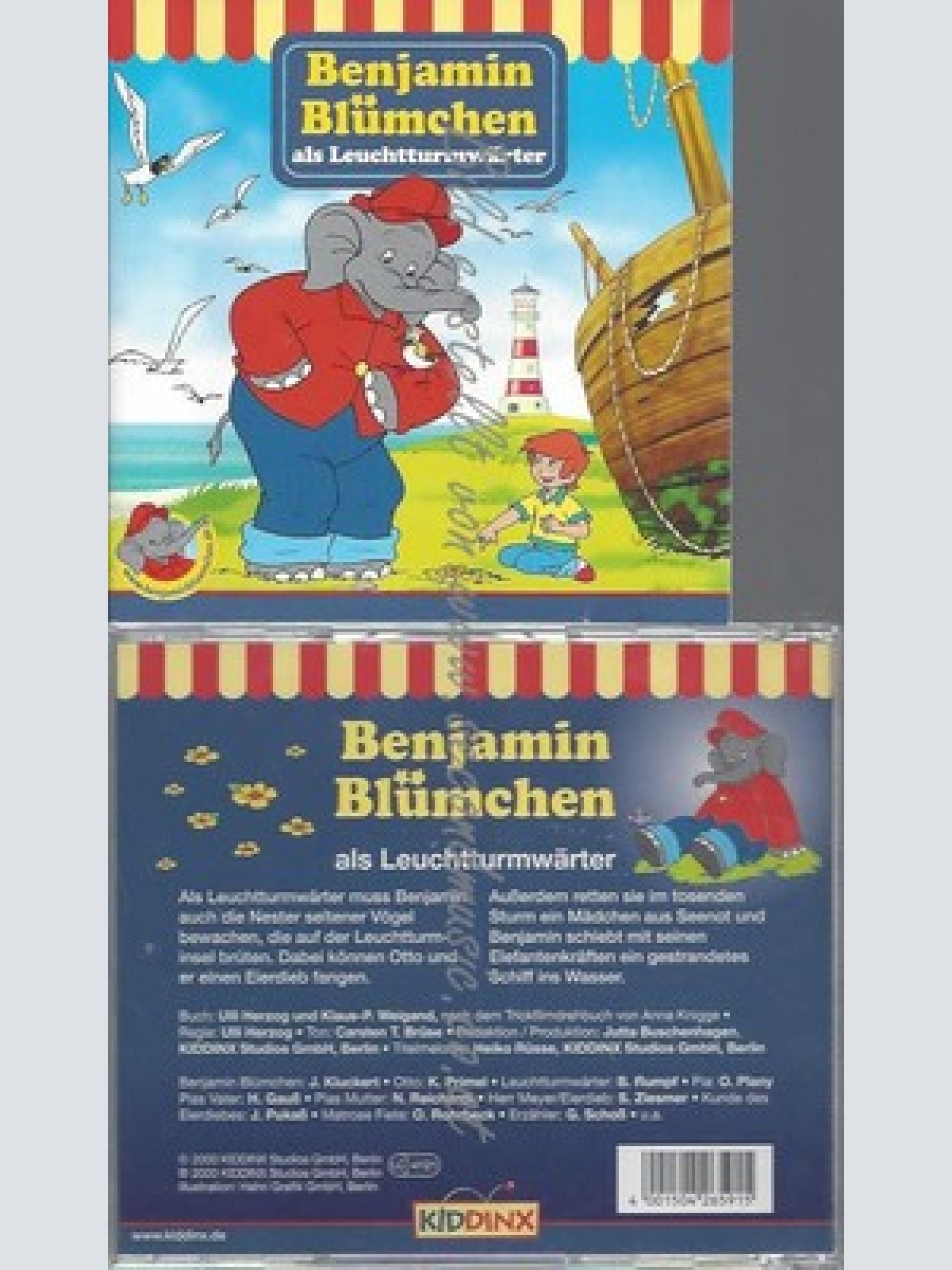 CD--BENJAMIN BLUEMCHEN--ALS LEUCHTTURMWAERTER