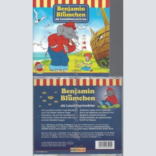 CD--BENJAMIN BLUEMCHEN--ALS LEUCHTTURMWAERTER