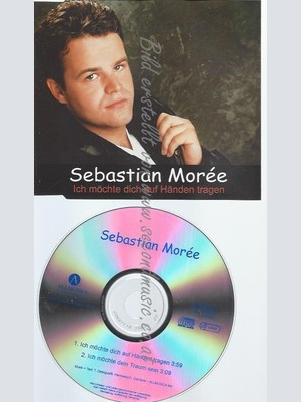 CD--CH MÖCHTE DEIN TRAUM SEIN --SINGLE/ SEBASTIAN MORÚE--ICH MÖCHTE DICH AUF H