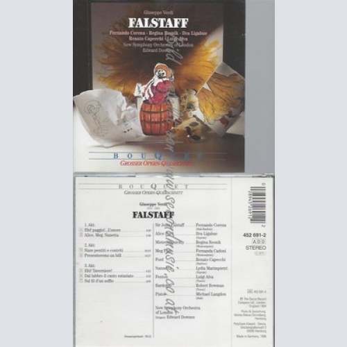 CD--CORENA UND RESNIK--VERDI: FALSTAFF -QUERSCHNITT-