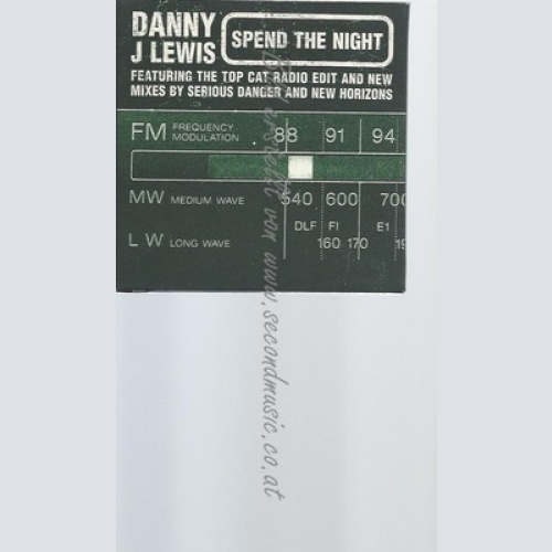 CD--DANNY J LEWIS--SPEND THE NIGHT | IMPORT