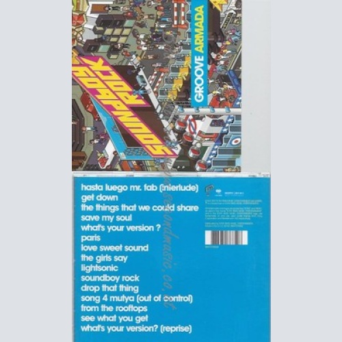 CD--GROOVE ARMADA--SOUNDBOY ROCK