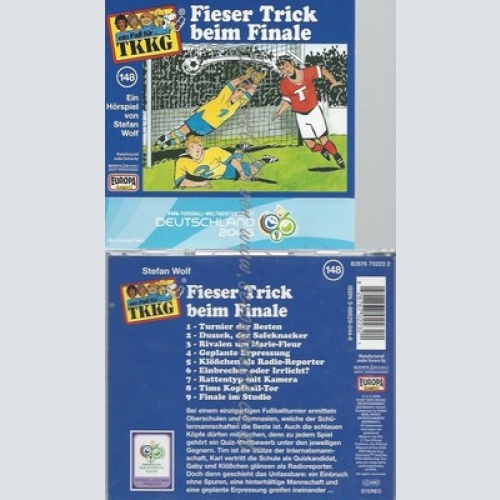 CD--FIESER TRICK BEIM FINALE/ TKKG--148