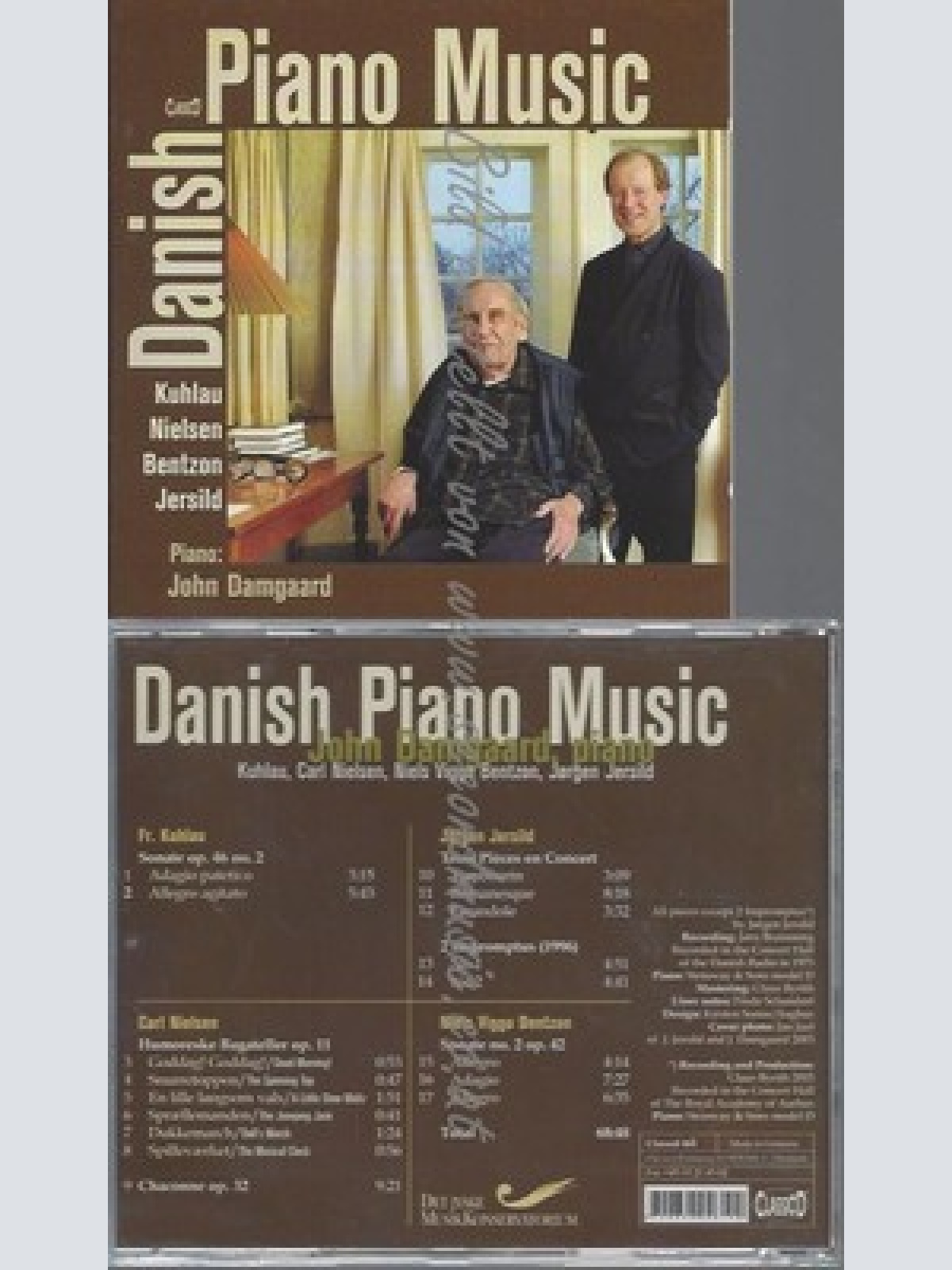 CD--JOHN DAMGAARD--DANISH PIANO MUSICIMPORT