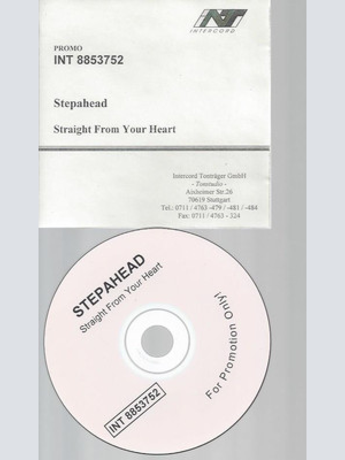 CD--PROMO--STEPAHEAD--STRAIGHT FROM YOUR HEART
