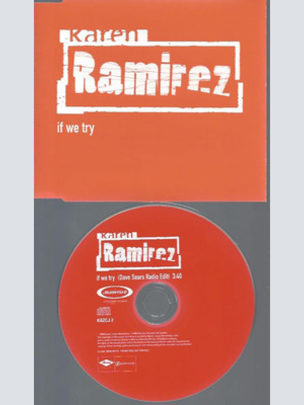 CD--PROMO--KAREN RAMIREZ--IF WE TRY