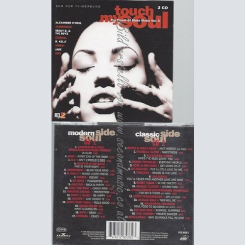 CD--VARIOUS--TOUCH MY SOUL - THE FINEST OF BLACK MUSIC VOL. 3 | DOPPEL-CD