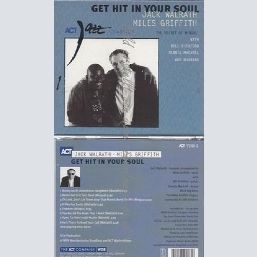 CD--WDR BIG BAND--GET HIT IN YOUR SOUL