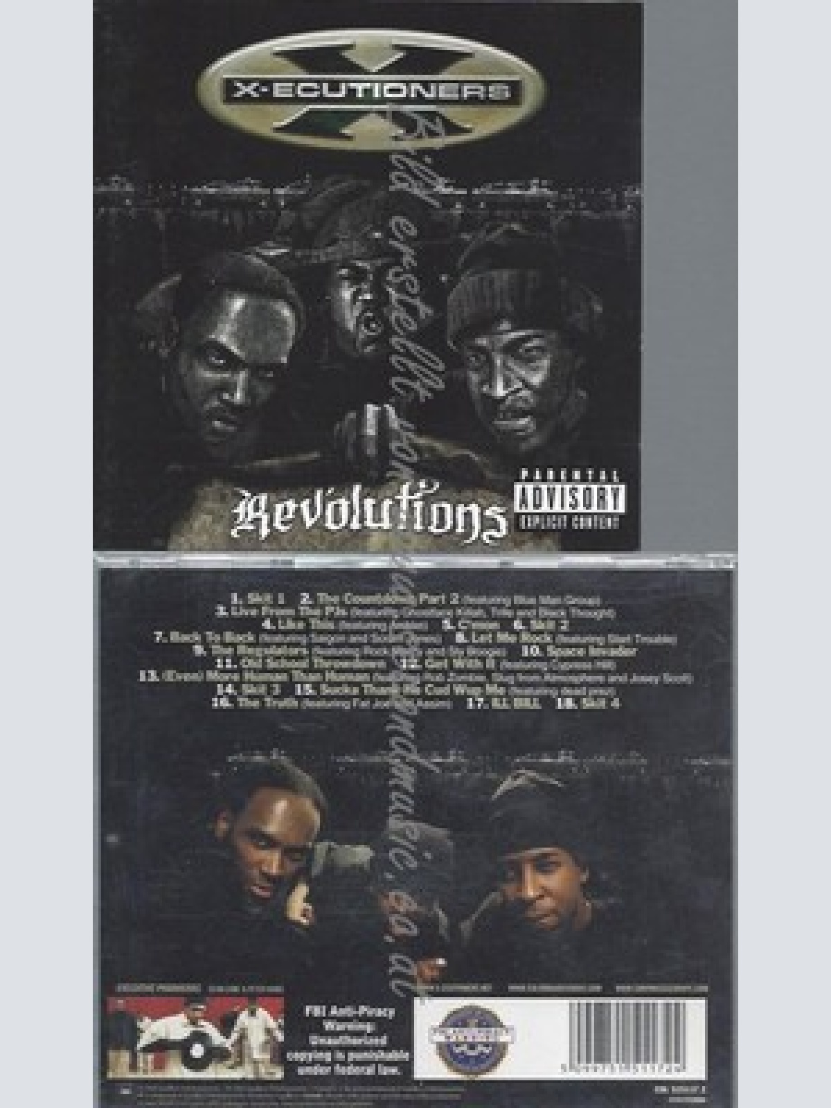 CD--X-ECUTIONERS--REVOLUTIONS