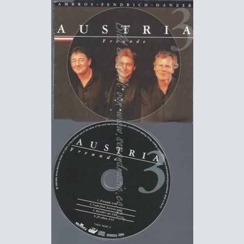 CD--AUSTRIA 3--AMBROS DANZER FENDRICH--FREUNDE