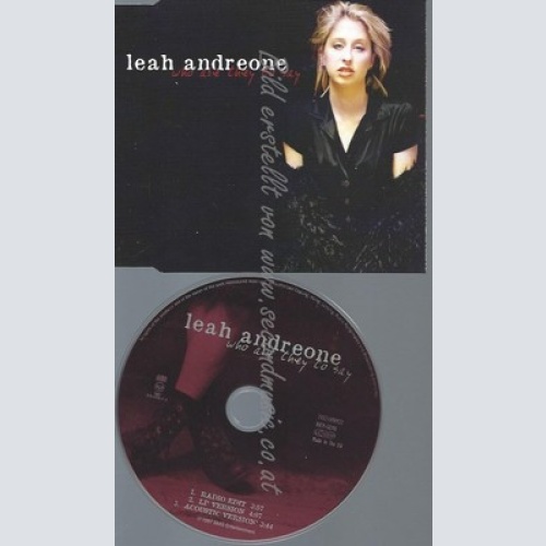 CD--ANDREONE,LEAH--WHO ARE THEY TO SAY