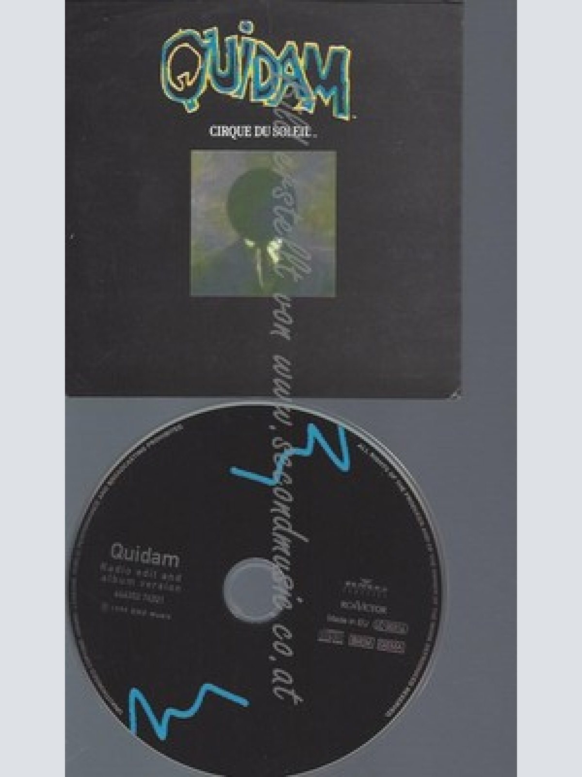 CD--CIRQUE DU SOLEIL--QUIDAM SINGLE