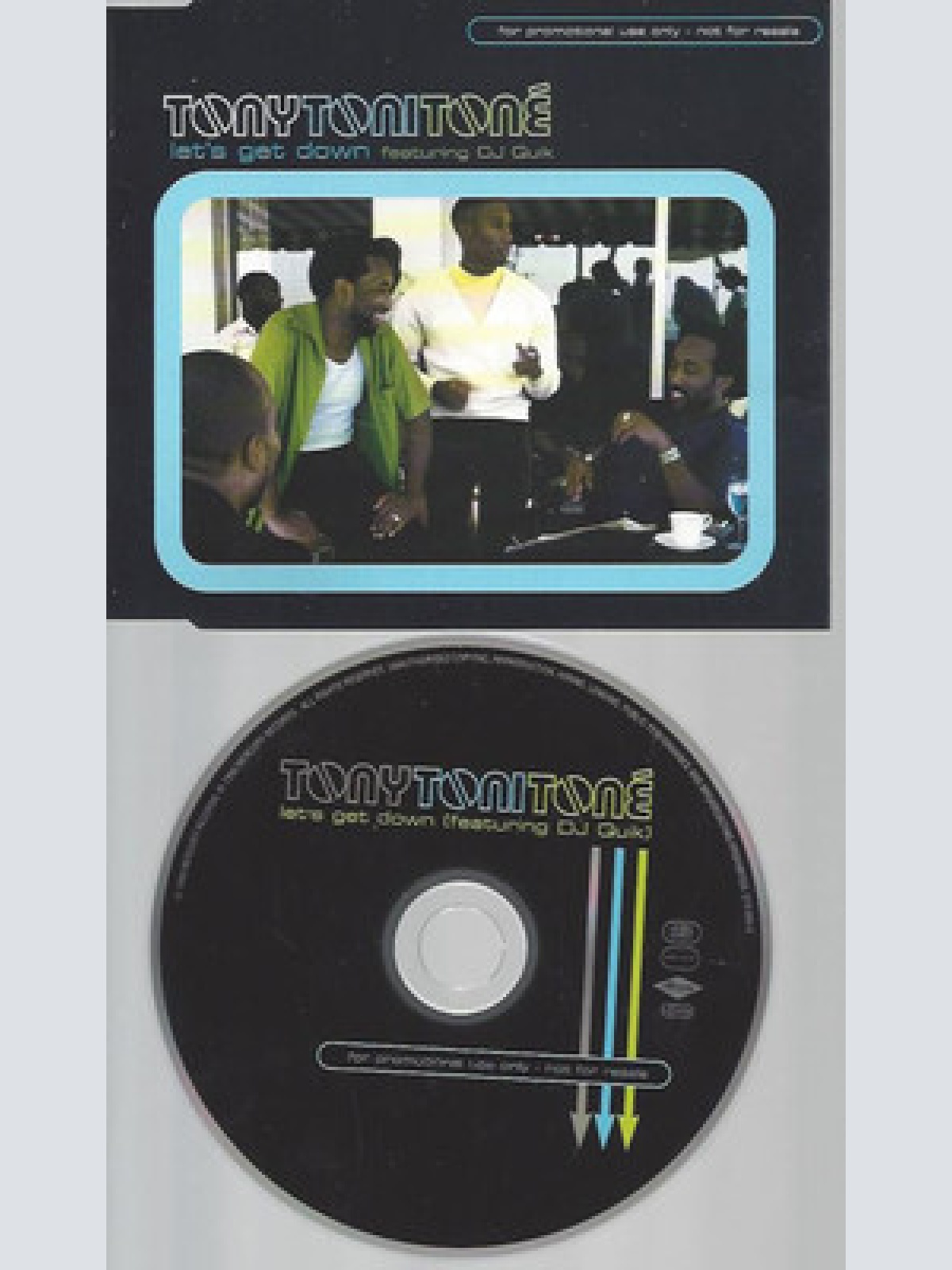 CD--PROMO--TONY TONI TONE--LET'S GET DOWN