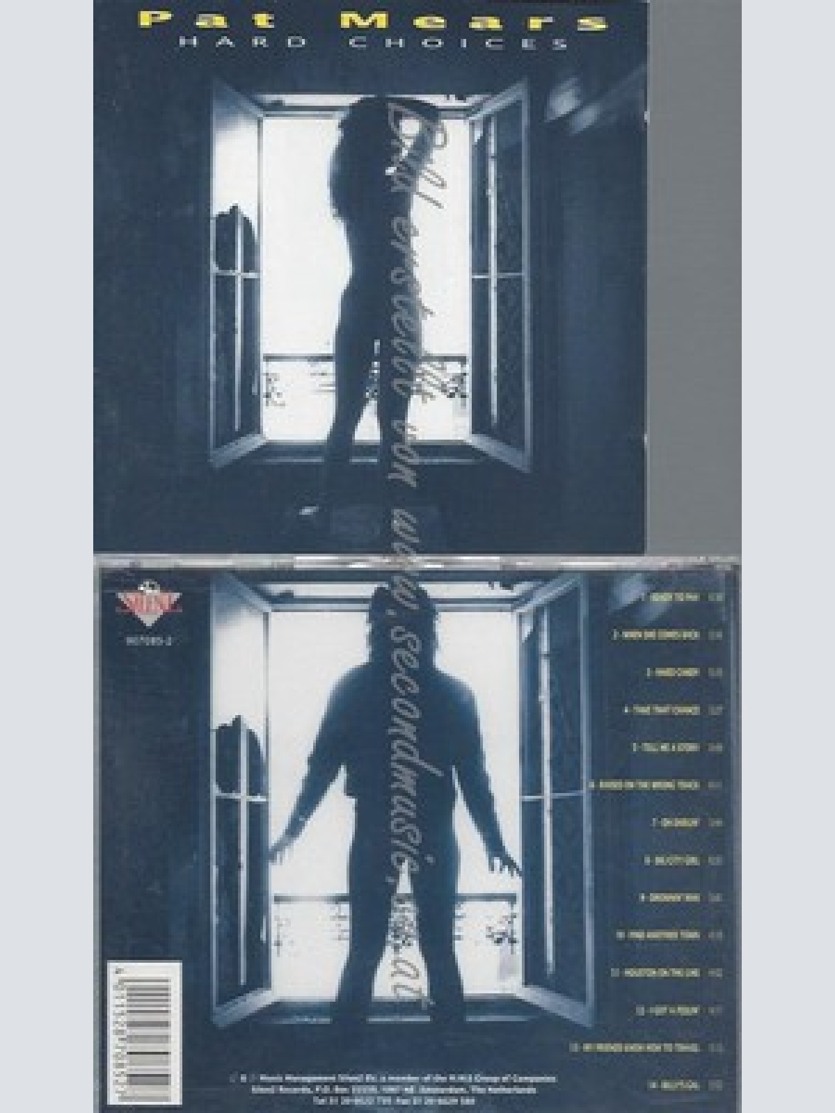 CD--PAT MEARS--HARD CHOICES --