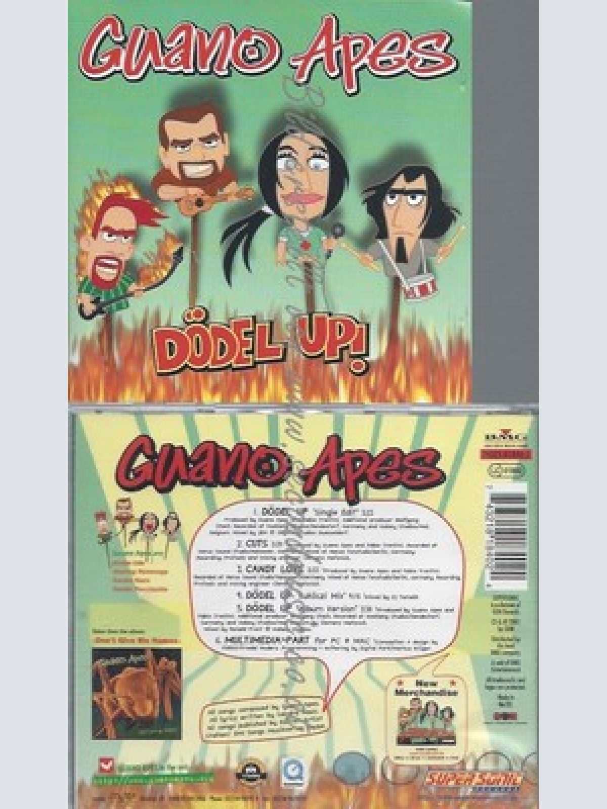 CD--NHANCED | SINGLE/ GUANO APES--DOEDEL UP