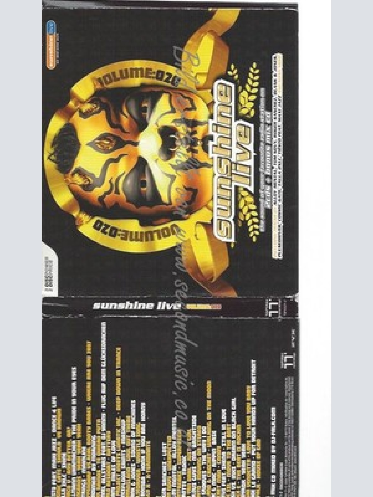 CD--VARIOUS--SUNSHINE LIVE VOL. 20 | BOX-SET