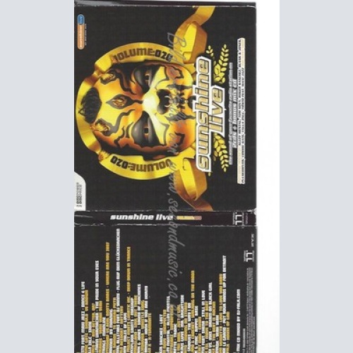 CD--VARIOUS--SUNSHINE LIVE VOL. 20 | BOX-SET