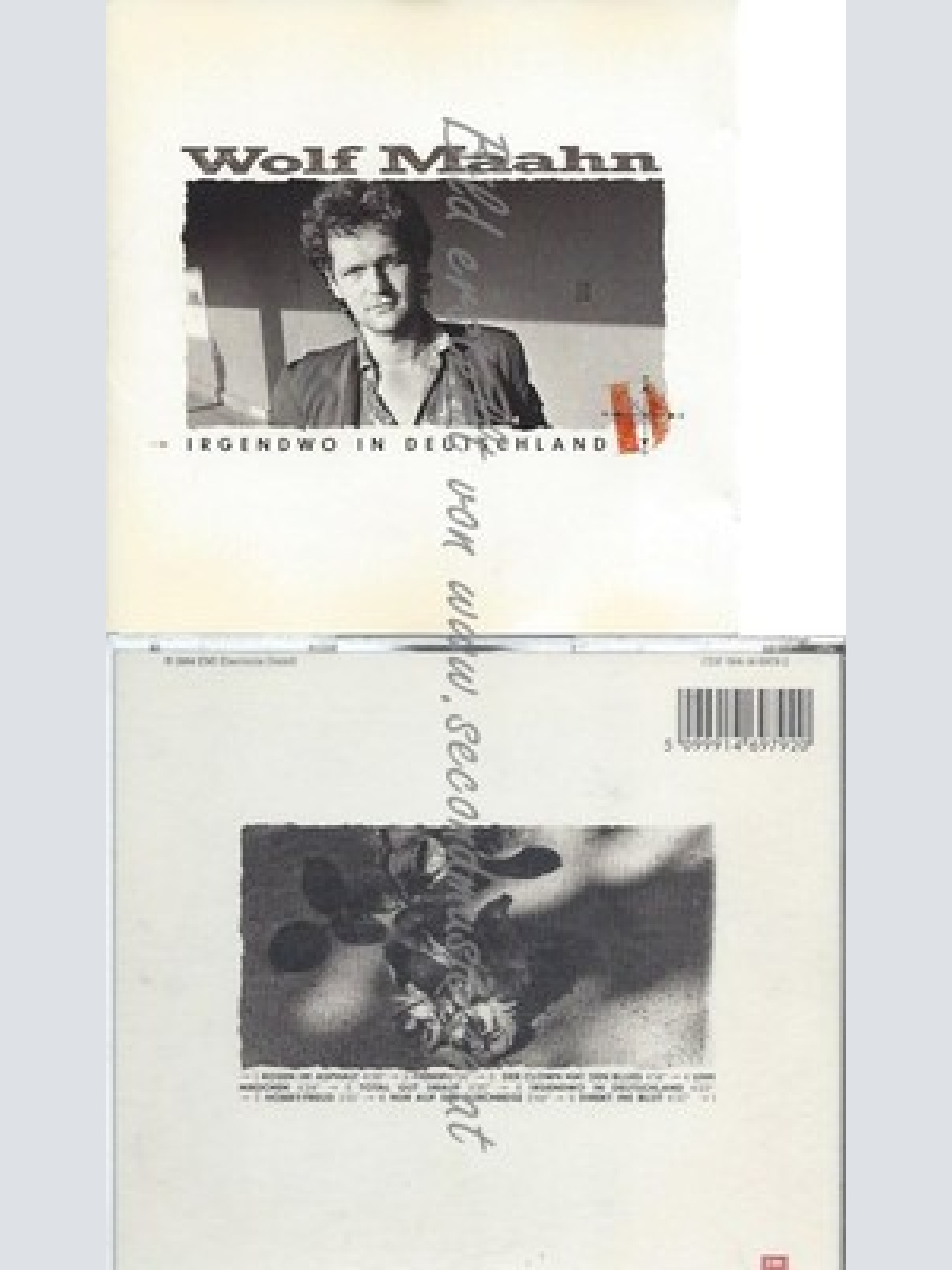 CD--WOLF MAAHN--IRGENDWO IN DEUTSCHLAND
