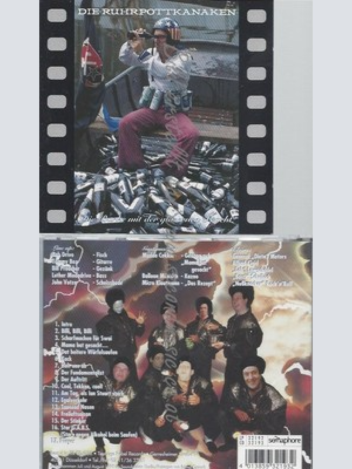 CD--RUHRPOTTKANAKEN,DIE UND RUHRPOTTKANAKEN--DIE BARKE MIT DER GLAESERNEN FRACHT