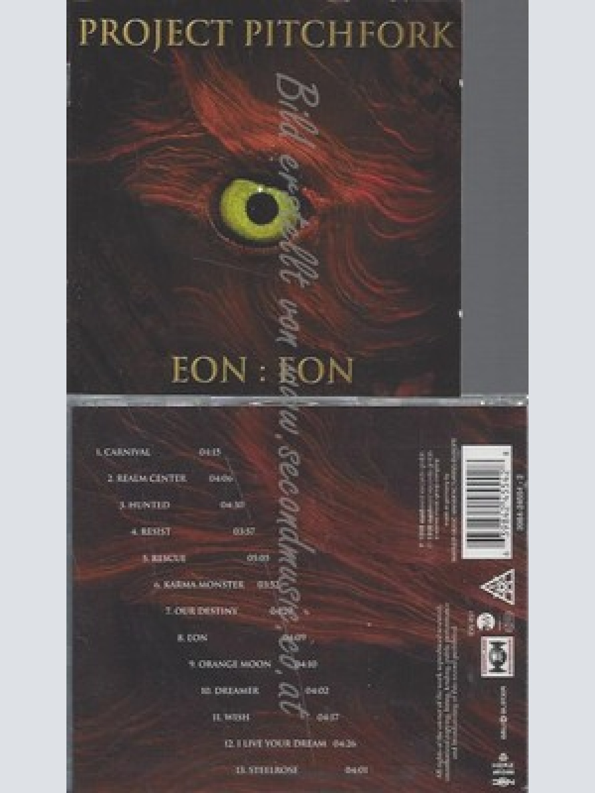 CD--PROJECT PITCHFORK - - -- EON-EON